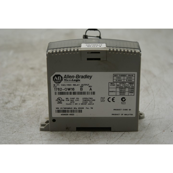 Allen-Bradley Allen Bradley MicroLogix 1762-OW16 B A