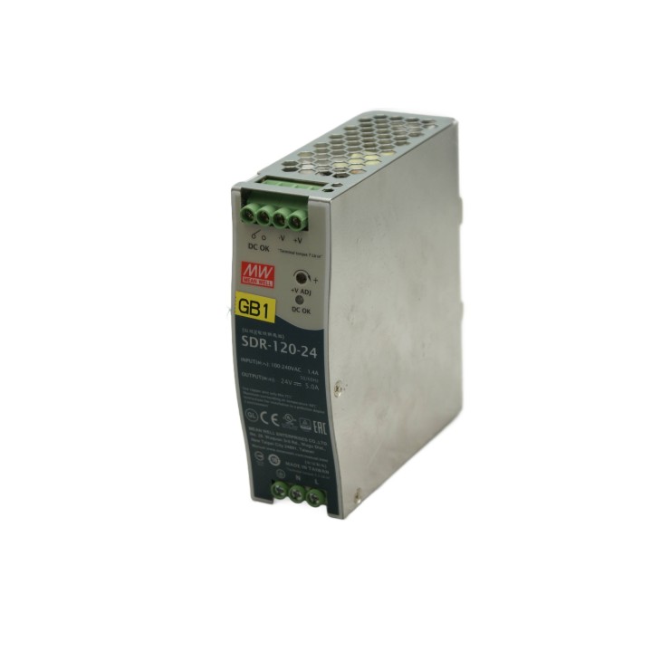 MEAN WELL Mean Well Power Supply SDR-120-24