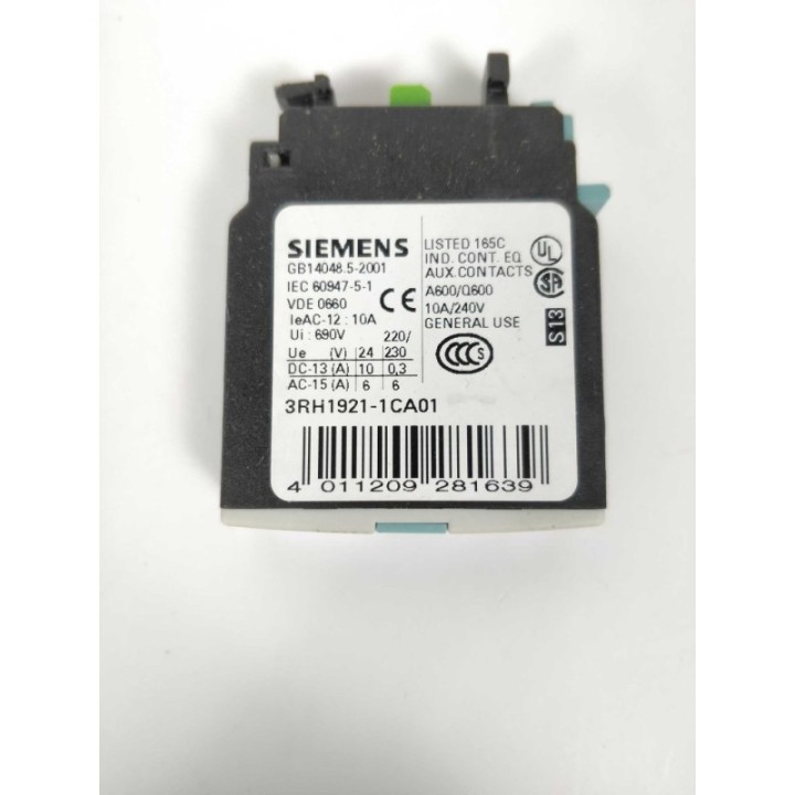 SIEMENS 3RH1921-1CA01