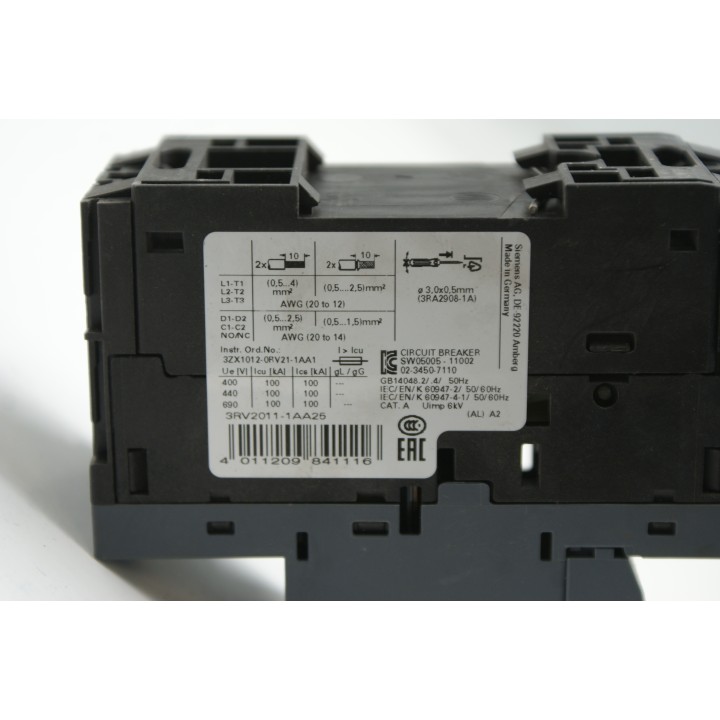 SIEMENS Siemens SIRIUS 3RV2011-1AA25