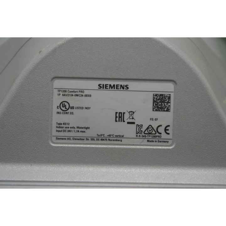 SIEMENS Siemens 6AV2124-0MC24-0BX0 6AV7674-1LA30-0AA0