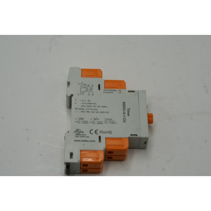 selec Selec Timer 600XU-A-1-CU