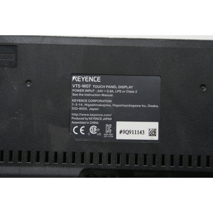 KEYENCE KEYENCE VT5-W07 Touch Panel Display
