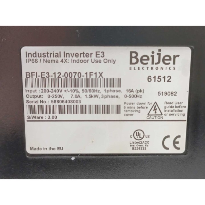 BEIJER ELECTRONICS 61512