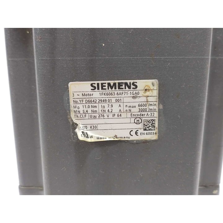 Siemens 1FK6063-6AF71-1GA0