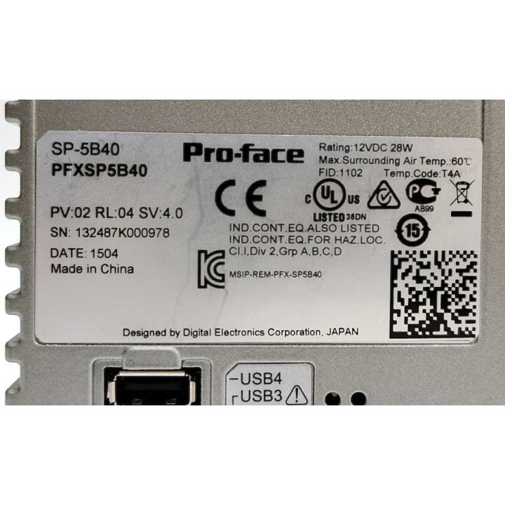 Pro-Face PFXSP5B40