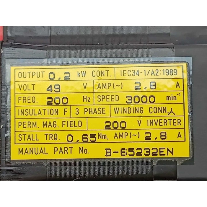 FANUC LTD A06B-0113-B175 0008