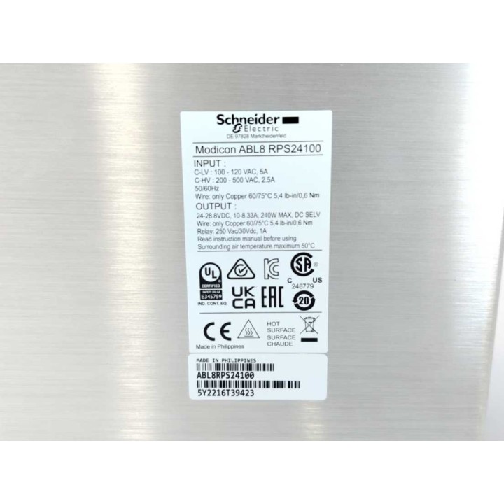 Schneider Electric ABL8RPS24100