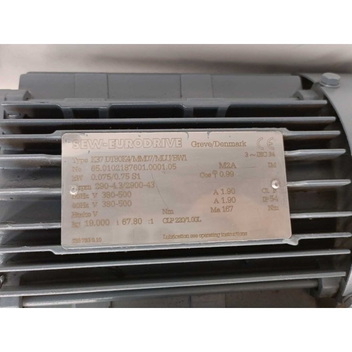 SEW-EURODRIVE  K37DT80K4 MM07 MLU BW1