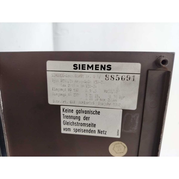 Siemens 6RA2615-6MV30-2A