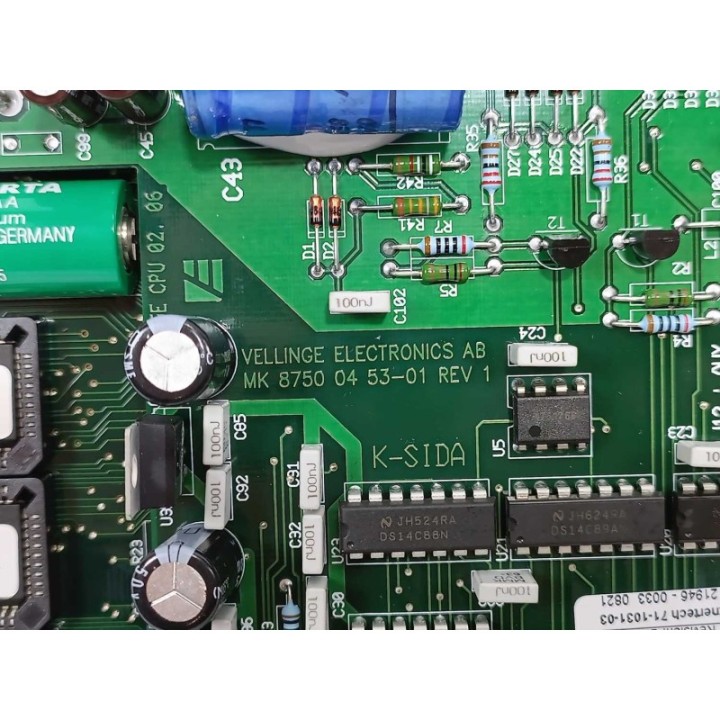 Vellinge Electronics  Getinge 560 60 01-02