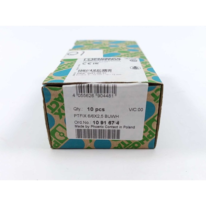 Phoenix Contact PTFIX 6 6X2,5 BUWH
