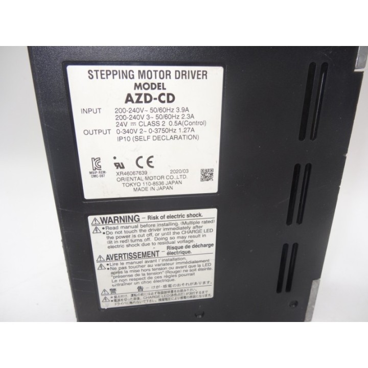 ORIENTAL MOTOR ORIENTAL MOTOR AZD-CD