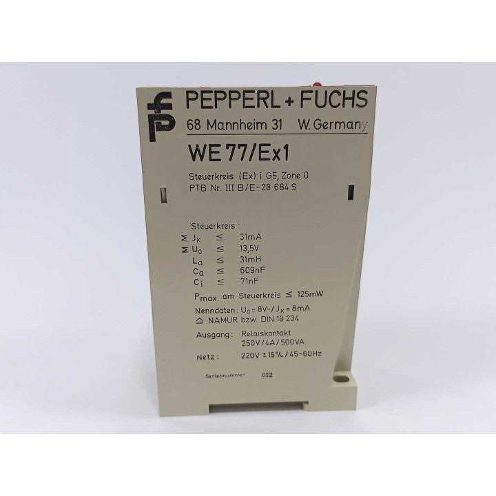 Pepperl+Fuchs WE77 Ex1