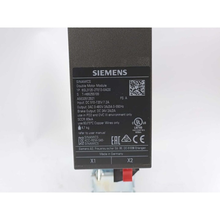 Siemens 6SL3120-2TE13-0AD0