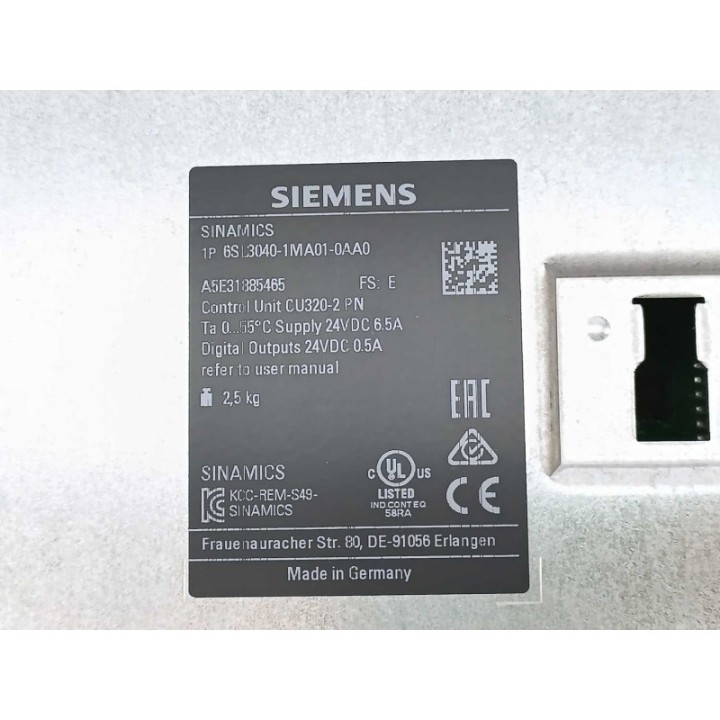 SIEMENS 6SL3040-1MA01-0AA0