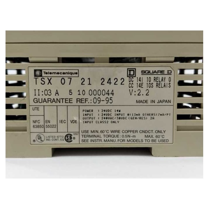TELEMECANIQUE TSX07212422