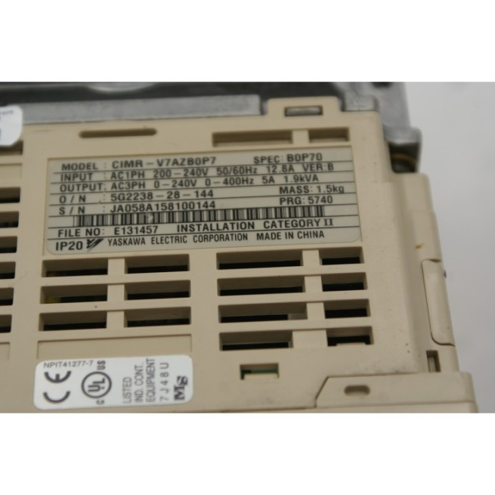 Omron Omron Corporation CIMR-V7AZB0P7