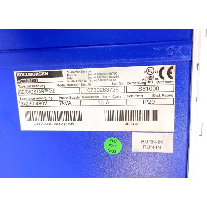 KOLLMORGEN S61000