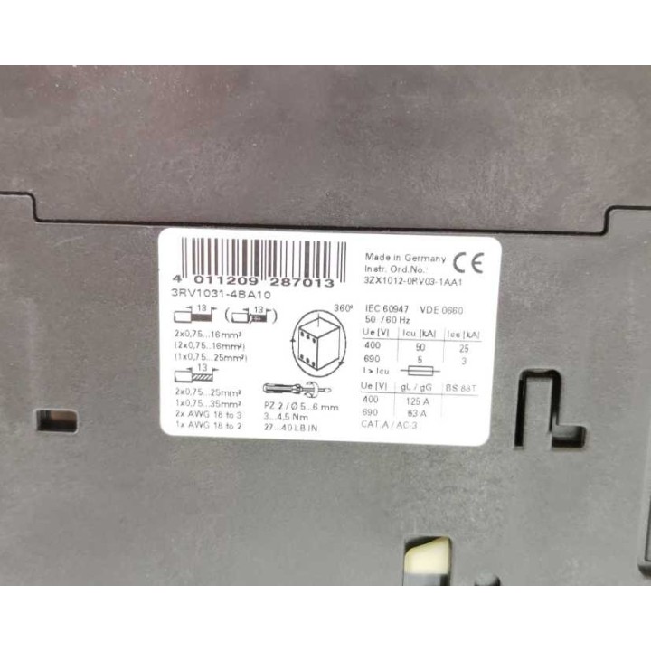 Siemens 3RV1031-4BA10