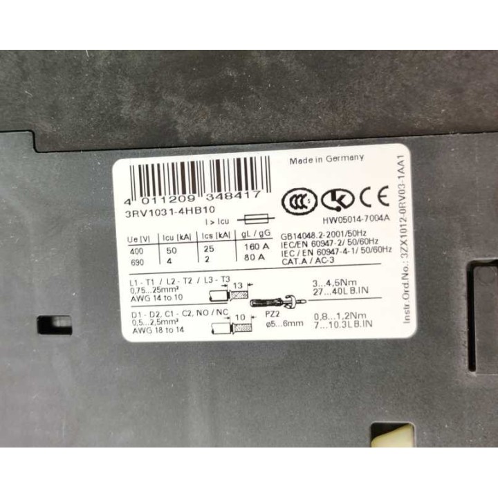 Siemens 3RV1031-4HB10