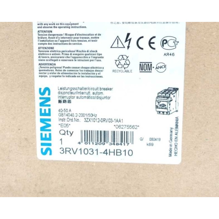Siemens 3RV1031-4HB10