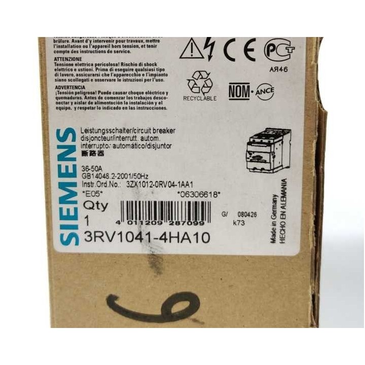 Siemens 3RV1041-4HA10