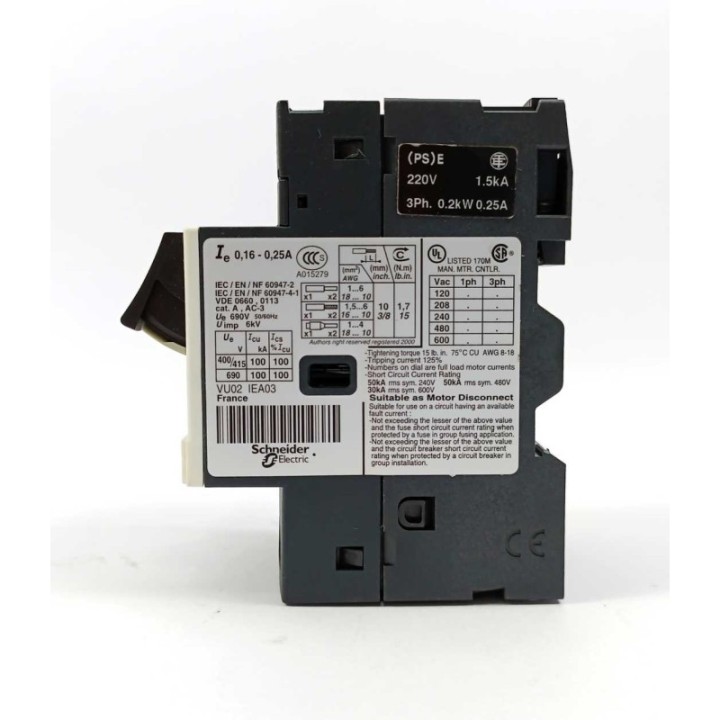 TELEMECANIQUE GV2ME02