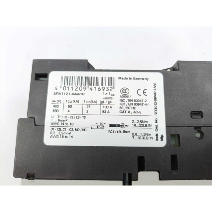 Siemens 3RV1121-4AA10