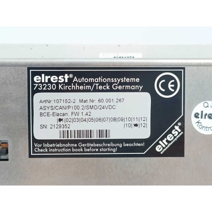 Elrest 107152-2