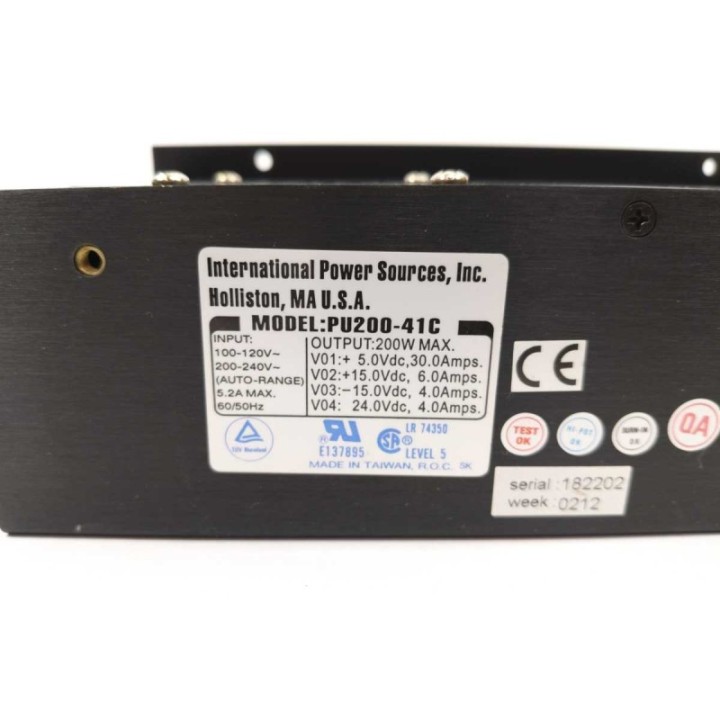 International Parallel Machines INC. PU200-41C