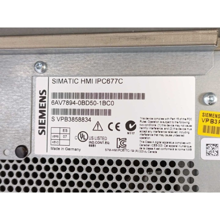 Siemens 6AV7894-0BD50-1BC0