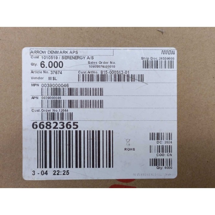 Molex 39000046