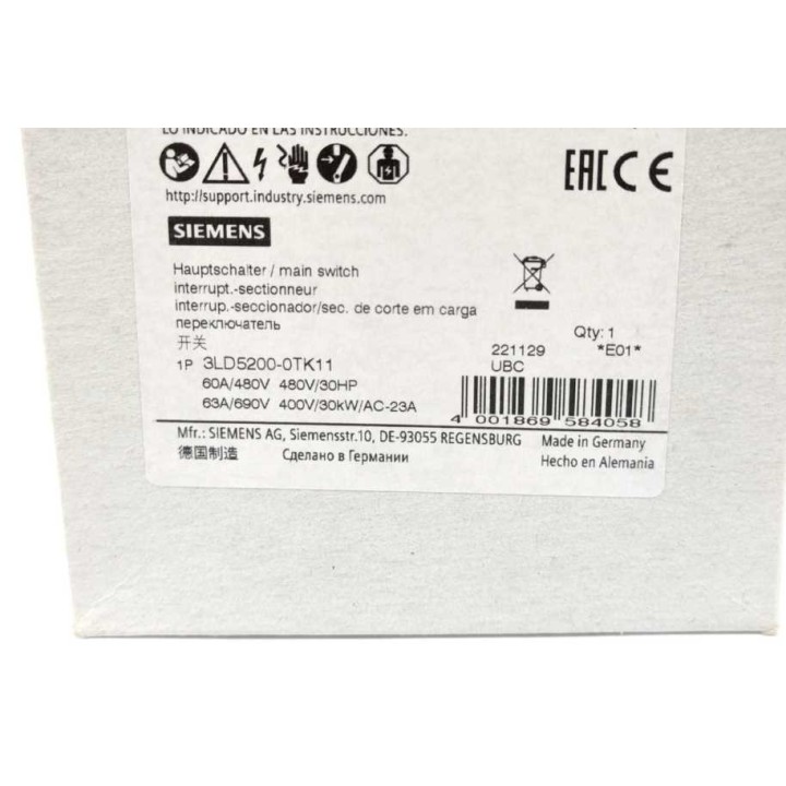 Siemens 3LD5200-0TK11