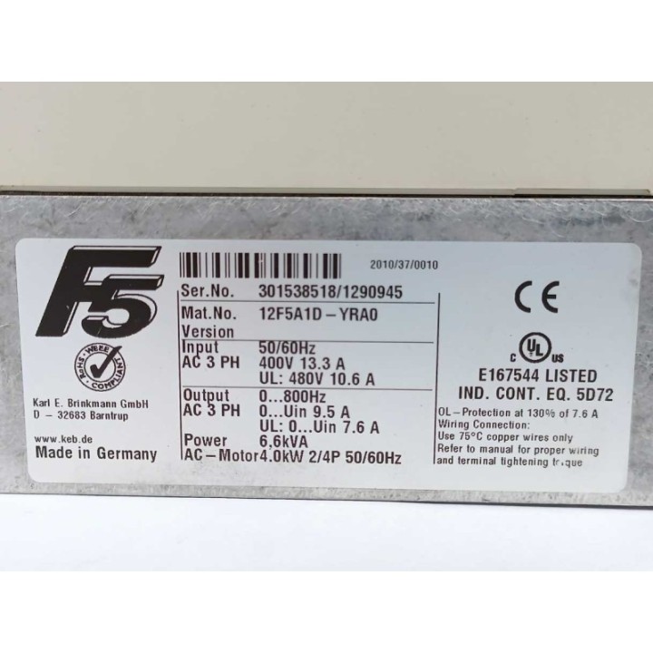 Keb 12F5A1D-YRA0