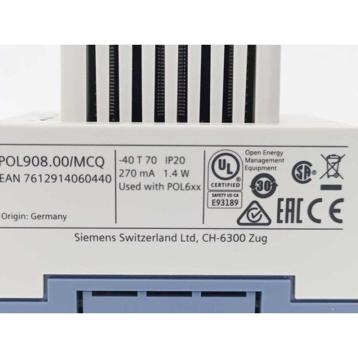 Siemens POL908.00  MCQ