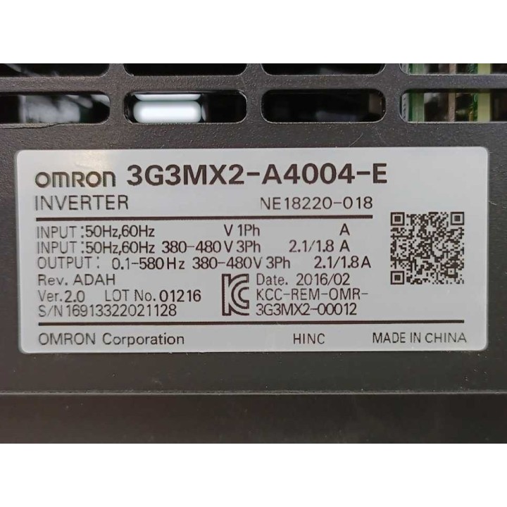OMRON 3G3MX2-A4004-E