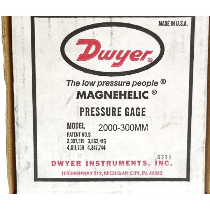 Dwyer 2000-300 MM