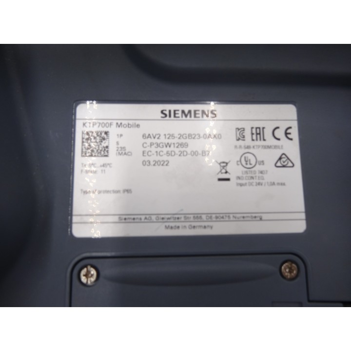 SIEMENS Siemens KTP700F Mobile 6AV2 125-2GB23-0AX0