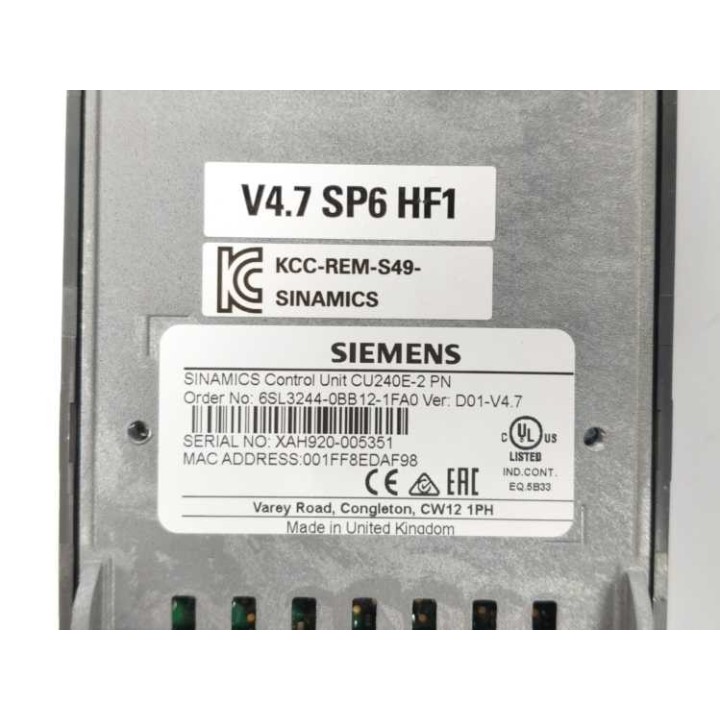 Siemens 6SL3244-0BB12-1FA0