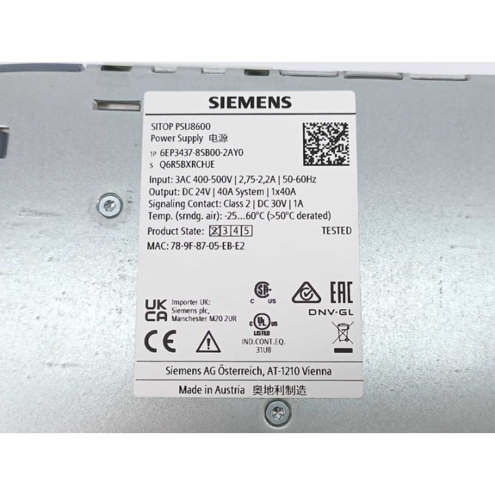 Siemens 6EP3437-8SB00-2AY0