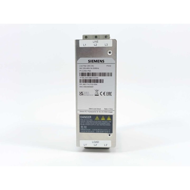 Siemens 6SL3203-0BE15-0VA0