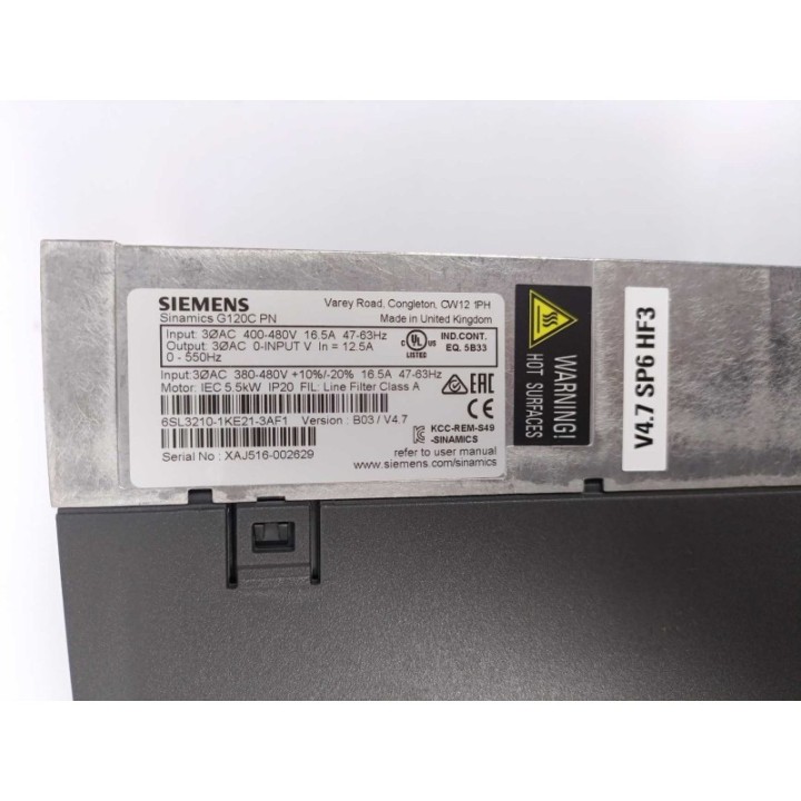 Siemens 6SL3210-1KE21-3AF1