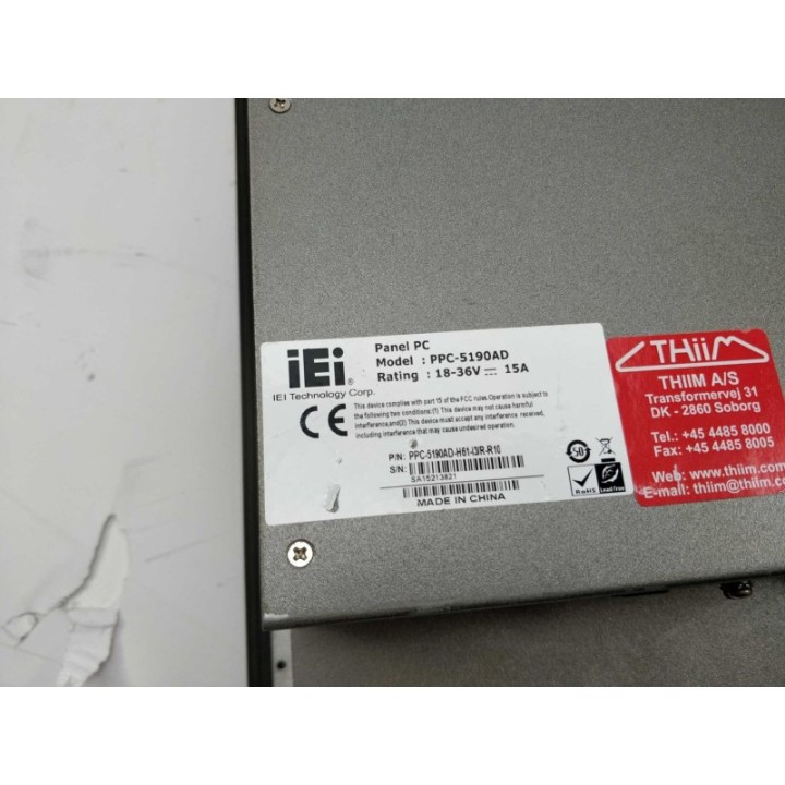  PPC-5190AD-H61-i3/R-R10