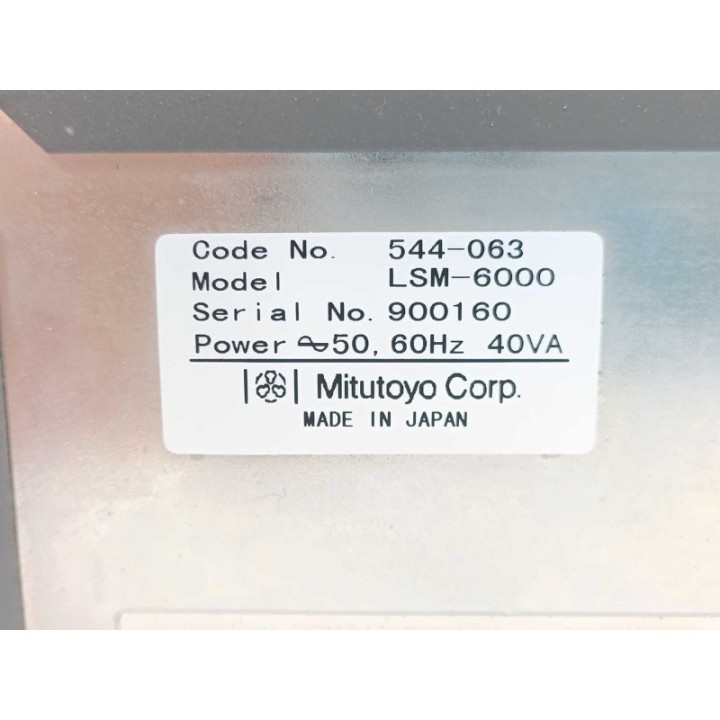 Mitutoyo Corporation 544-063