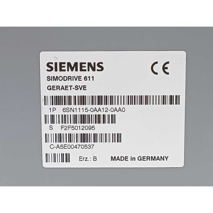 Siemens 6SN1115-0AA12-0AA0