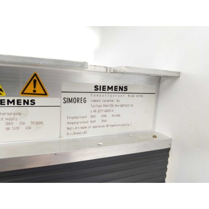 Siemens 6RA2277-6DS22-0