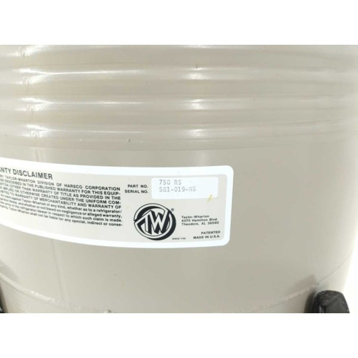 Taylor-Wharton 750 RS