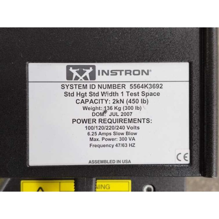 Instron 5564K3692