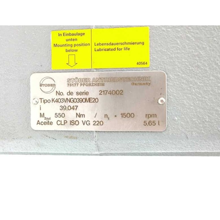 STOBER K403VNG0390ME20